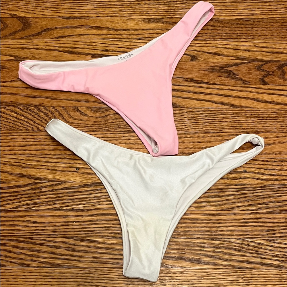 Relleciga Thong Bikini Bottoms Bundle